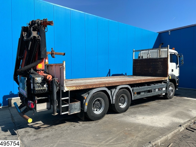 MAN TGA 26 360 6X4, Manual, Steel suspension, Palfinger - משאית צד נופל/ שטוחה, משאית מנוף: תמונה 3 MAN TGA 26 360 6X4, Manual, Steel suspension, Palfinger - משאית צד נופל/ שטוחה, משאית מנוף: תמונה 3