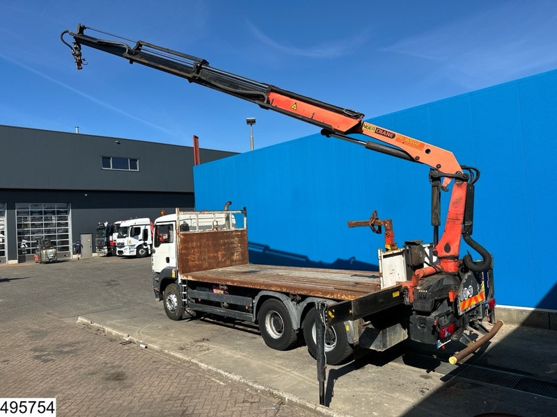 MAN TGA 26 360 6X4, Manual, Steel suspension, Palfinger - משאית צד נופל/ שטוחה, משאית מנוף: תמונה 4 MAN TGA 26 360 6X4, Manual, Steel suspension, Palfinger - משאית צד נופל/ שטוחה, משאית מנוף: תמונה 4
