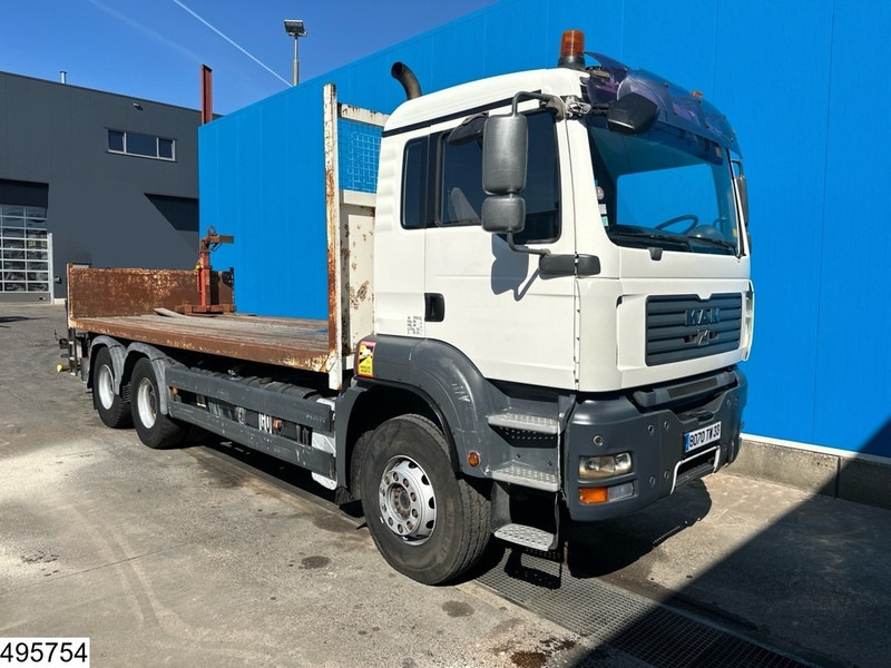 MAN TGA 26 360 6X4, Manual, Steel suspension - משאית צד נופל/ שטוחה: תמונה 3 MAN TGA 26 360 6X4, Manual, Steel suspension - משאית צד נופל/ שטוחה: תמונה 3