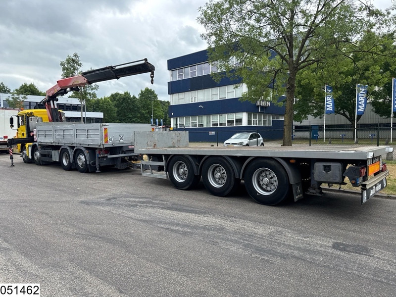 MAN TGA 35 400 8x2, Handgeschakeld, Fassi, Remote, Combi - משאית צד נופל/ שטוחה, משאית מנוף: תמונה 4 MAN TGA 35 400 8x2, Handgeschakeld, Fassi, Remote, Combi - משאית צד נופל/ שטוחה, משאית מנוף: תמונה 4