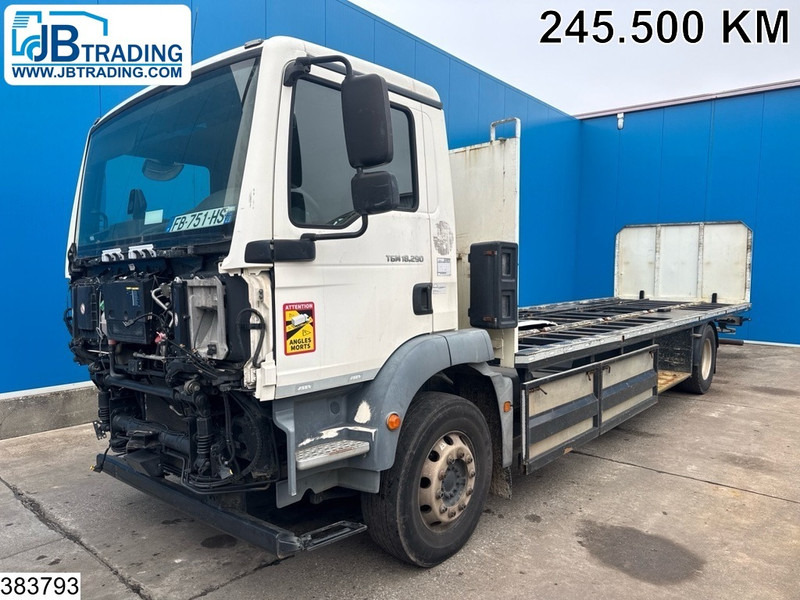 MAN TGM 18 290 EURO 6, Retarder, Truck driving - משאית צד נופל/ שטוחה: תמונה 1 MAN TGM 18 290 EURO 6, Retarder, Truck driving - משאית צד נופל/ שטוחה: תמונה 1