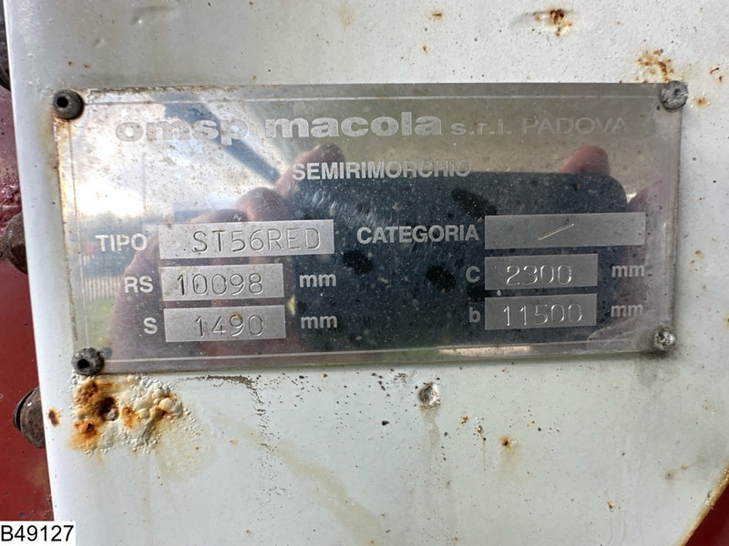 Macola Gas 56100 Liter, LPG GPL gas tank, Gaz, 1 Compartment - סמיטריילר מכל: תמונה 4 Macola Gas 56100 Liter, LPG GPL gas tank, Gaz, 1 Compartment - סמיטריילר מכל: תמונה 4
