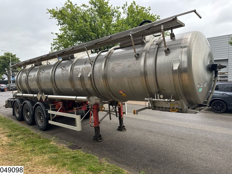 Magyar Chemie 22.500 Liter, 1 Comp - סמיטריילר מכל: תמונה 5 Magyar Chemie 22.500 Liter, 1 Comp - סמיטריילר מכל: תמונה 5