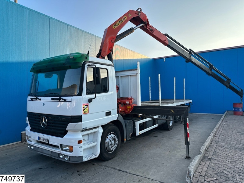 Mercedes-Benz Actros 2531 Palfinger PK23080, Remote - משאית צד נופל/ שטוחה, משאית מנוף: תמונה 4 Mercedes-Benz Actros 2531 Palfinger PK23080, Remote - משאית צד נופל/ שטוחה, משאית מנוף: תמונה 4