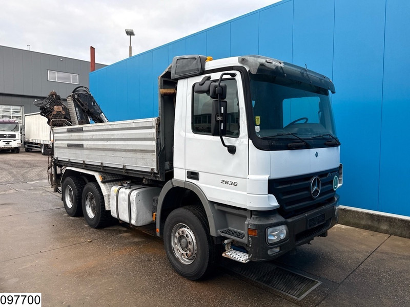 Mercedes-Benz Actros 2636 6x4, EURO 3, HIAB, Telligent 16 - מזהיר, משאית מנוף: תמונה 5 Mercedes-Benz Actros 2636 6x4, EURO 3, HIAB, Telligent 16 - מזהיר, משאית מנוף: תמונה 5