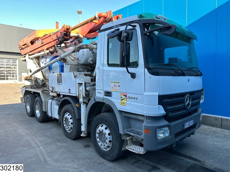 Mercedes-Benz Actros 3241 8x4, PUMI, Putzmeister, 21 MTR, Telligent 16 - משאית משאבת בטון: תמונה 3 Mercedes-Benz Actros 3241 8x4, PUMI, Putzmeister, 21 MTR, Telligent 16 - משאית משאבת בטון: תמונה 3
