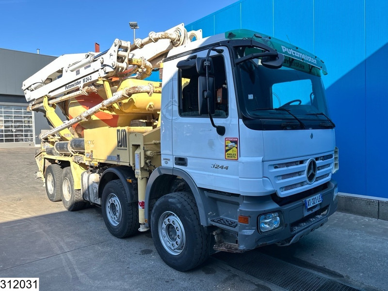 Mercedes-Benz Actros 3244 8x4, PUMI, Putzmeister, 24 MTR, Telligent 16 - משאית משאבת בטון: תמונה 2 Mercedes-Benz Actros 3244 8x4, PUMI, Putzmeister, 24 MTR, Telligent 16 - משאית משאבת בטון: תמונה 2