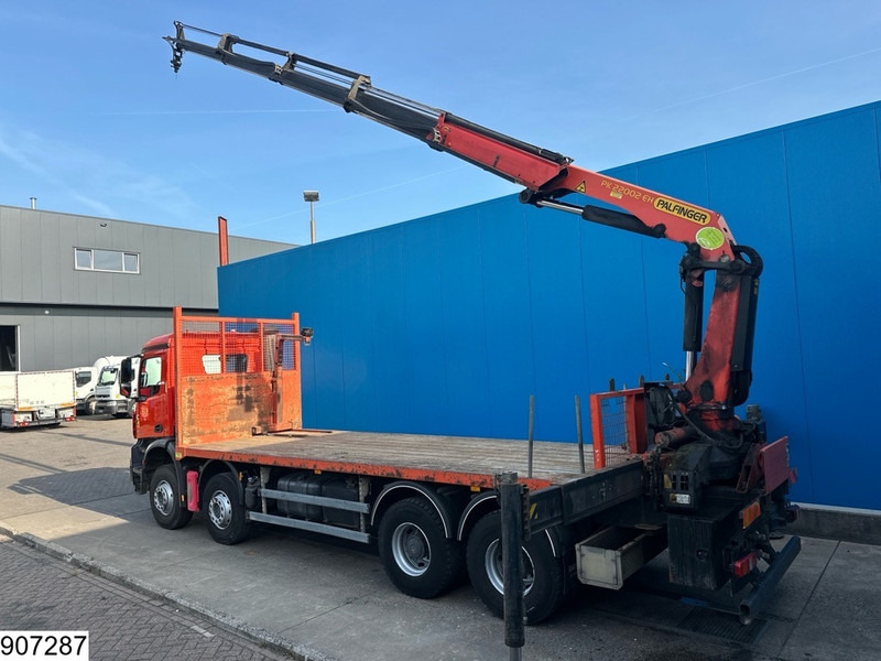 Mercedes-Benz Arocs 3240 8X4, EURO 6, Steel suspension, Palfinger - משאית צד נופל/ שטוחה, משאית מנוף: תמונה 4 Mercedes-Benz Arocs 3240 8X4, EURO 6, Steel suspension, Palfinger - משאית צד נופל/ שטוחה, משאית מנוף: תמונה 4