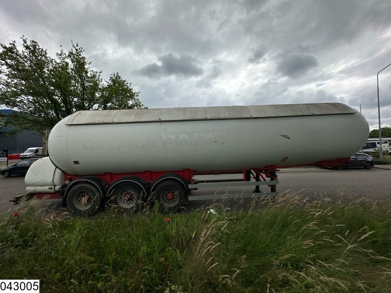 סמיטריילר מכל ROBINE Gas 49018 liter, LPG GPL Butane gas, 1 Comp: תמונה 7