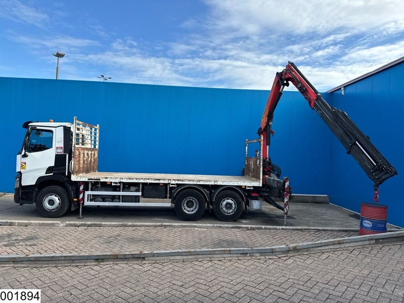 Renault C 430 6x2, EURO 6, Retarder, Palfinger, Remote, Steering - משאית צד נופל/ שטוחה, משאית מנוף: תמונה 5 Renault C 430 6x2, EURO 6, Retarder, Palfinger, Remote, Steering - משאית צד נופל/ שטוחה, משאית מנוף: תמונה 5