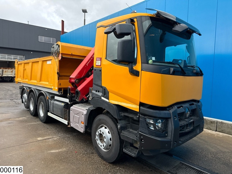 Renault C 430 8x4, EURO 6, HMF, Garnier - מזהיר, משאית מנוף: תמונה 3 Renault C 430 8x4, EURO 6, HMF, Garnier - מזהיר, משאית מנוף: תמונה 3