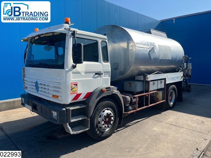 Renault G 270 Bitum, Rincheval, 9900 liter - משאית מכל: תמונה 1 Renault G 270 Bitum, Rincheval, 9900 liter - משאית מכל: תמונה 1