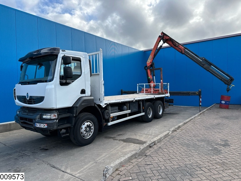 Renault Kerax 380 Dxi 6X4, EURO 6, Retarder, Palfinger, Remote - משאית צד נופל/ שטוחה, משאית מנוף: תמונה 2 Renault Kerax 380 Dxi 6X4, EURO 6, Retarder, Palfinger, Remote - משאית צד נופל/ שטוחה, משאית מנוף: תמונה 2