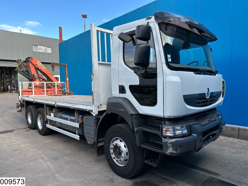 Renault Kerax 380 Dxi 6X4, EURO 6, Retarder, Palfinger, Remote - משאית צד נופל/ שטוחה, משאית מנוף: תמונה 4 Renault Kerax 380 Dxi 6X4, EURO 6, Retarder, Palfinger, Remote - משאית צד נופל/ שטוחה, משאית מנוף: תמונה 4