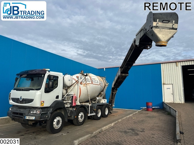 Renault Kerax 410 Dxi 8x4, EURO 4, 9m3, Steel suspension, Remote - משאית מערבלת בטון: תמונה 1 Renault Kerax 410 Dxi 8x4, EURO 4, 9m3, Steel suspension, Remote - משאית מערבלת בטון: תמונה 1