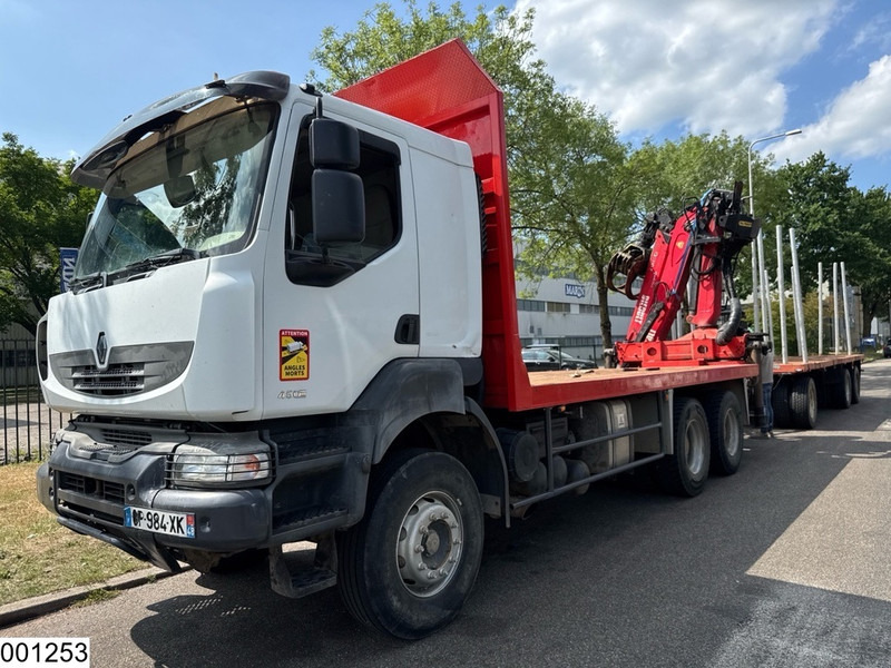 Renault Kerax 450 Dxi 6x4, Manual, Steel, Palfinger, Combi - משאית עץ, משאית מנוף: תמונה 2 Renault Kerax 450 Dxi 6x4, Manual, Steel, Palfinger, Combi - משאית עץ, משאית מנוף: תמונה 2