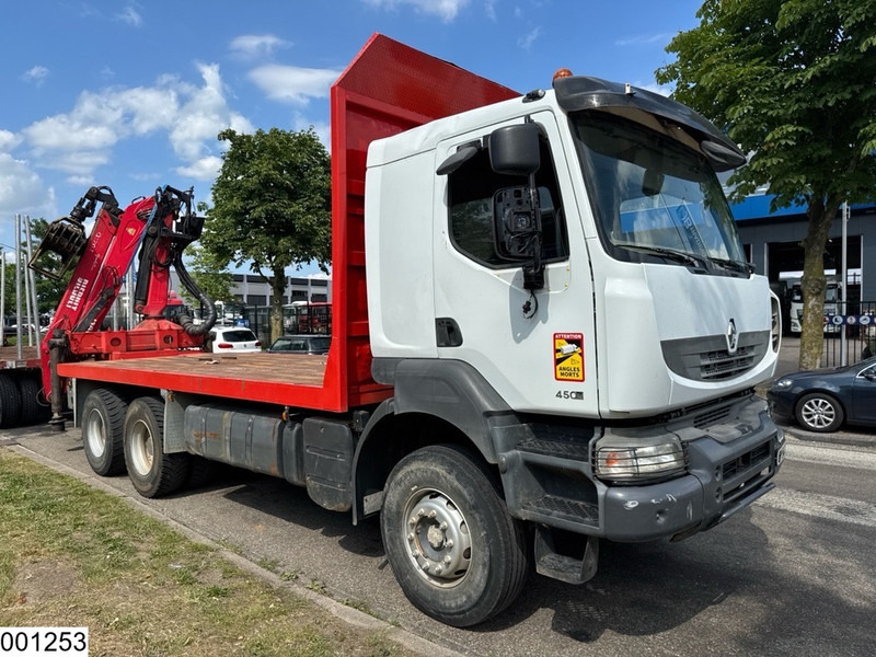 Renault Kerax 450 Dxi 6x4, Manual, Steel, Palfinger, Retarder - משאית עץ, משאית מנוף: תמונה 3 Renault Kerax 450 Dxi 6x4, Manual, Steel, Palfinger, Retarder - משאית עץ, משאית מנוף: תמונה 3