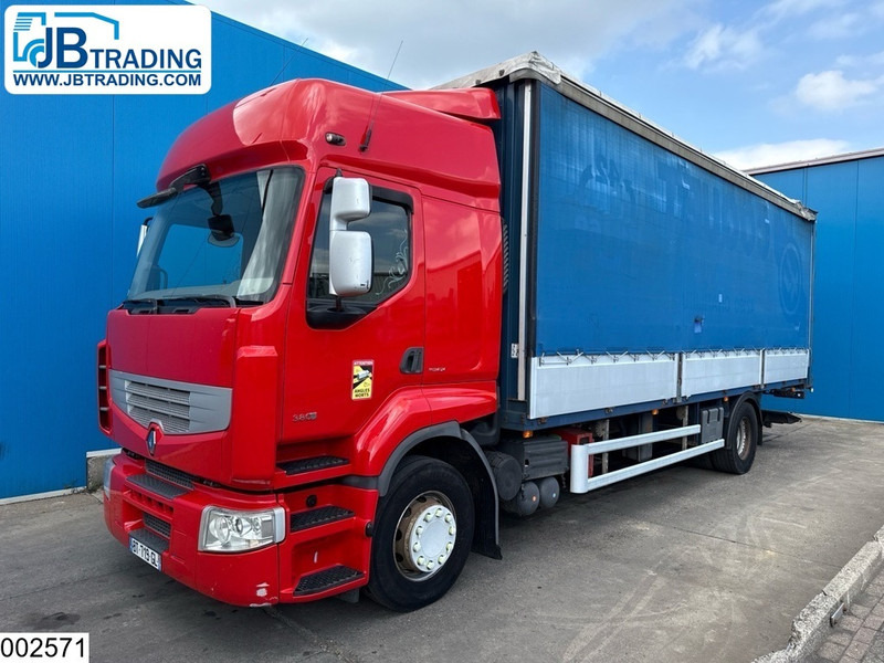 Renault Premium 380 Dxi EURO 5, Palfinger, PTO - משאית וילונות צד: תמונה 1 Renault Premium 380 Dxi EURO 5, Palfinger, PTO - משאית וילונות צד: תמונה 1