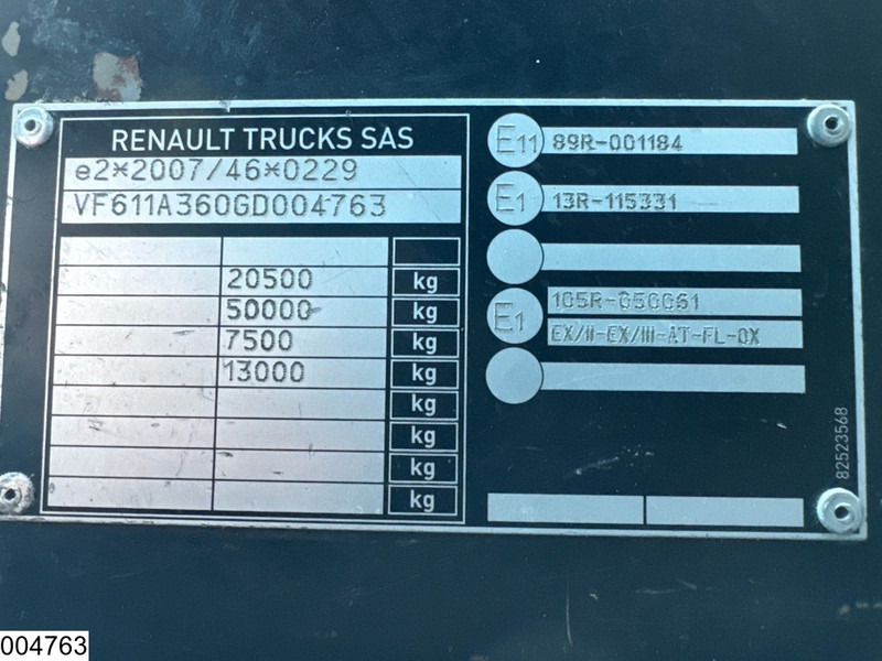 יחידת טרקטור Renault T 440 EURO 6, ADR, PTO: תמונה 10