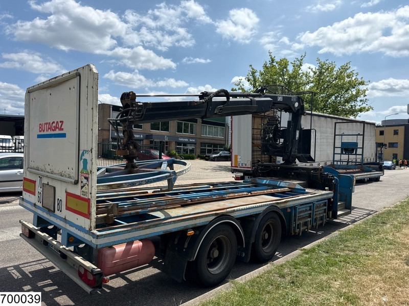 Samro open laadbak Hiab - סמיטריילר צד נופל/ שטוח: תמונה 3 Samro open laadbak Hiab - סמיטריילר צד נופל/ שטוח: תמונה 3