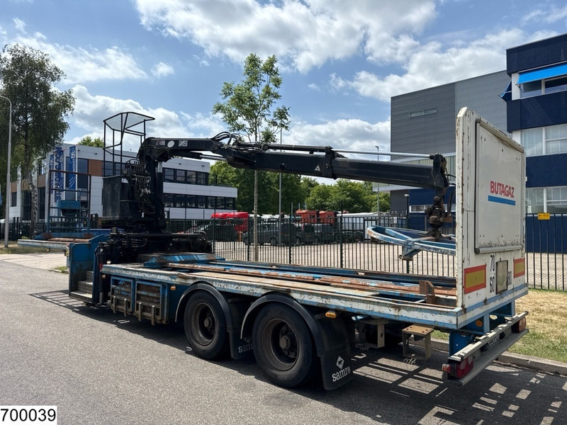 Samro open laadbak Hiab - סמיטריילר צד נופל/ שטוח: תמונה 2 Samro open laadbak Hiab - סמיטריילר צד נופל/ שטוח: תמונה 2