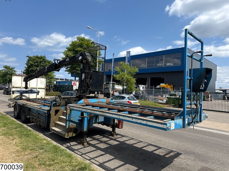 Samro open laadbak Hiab - סמיטריילר צד נופל/ שטוח: תמונה 4 Samro open laadbak Hiab - סמיטריילר צד נופל/ שטוח: תמונה 4