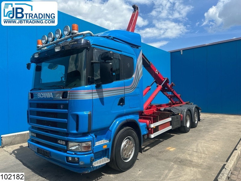 Scania 124 420 6X2, EURO 3, Retarder, Meiller - משאית הרמת וו: תמונה 1 Scania 124 420 6X2, EURO 3, Retarder, Meiller - משאית הרמת וו: תמונה 1