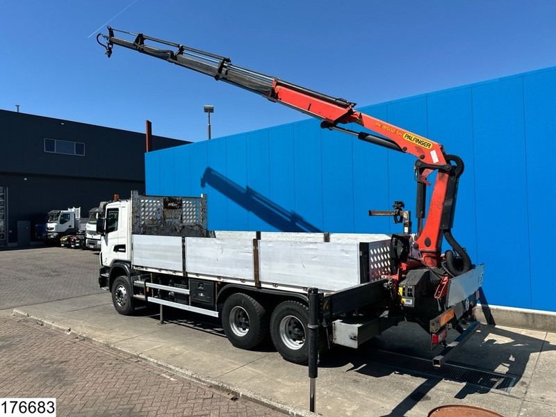 Scania G 440 6X4, EURO 6, Retarder, Palfinger - משאית צד נופל/ שטוחה, משאית מנוף: תמונה 4 Scania G 440 6X4, EURO 6, Retarder, Palfinger - משאית צד נופל/ שטוחה, משאית מנוף: תמונה 4