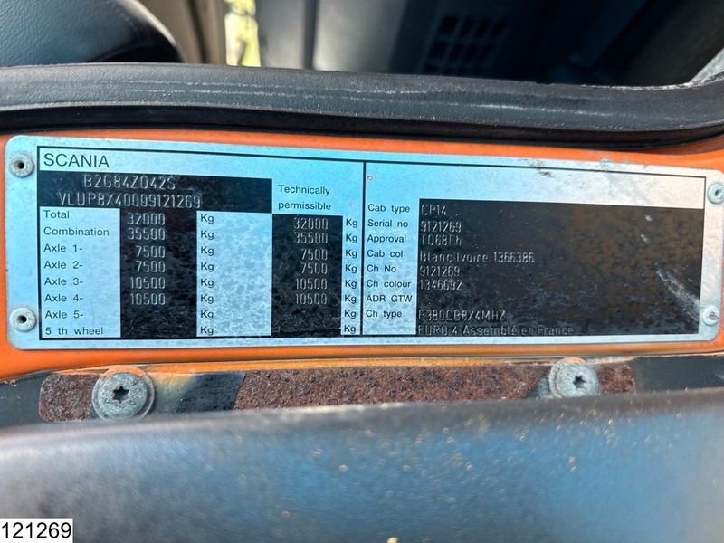 משאית מערבלת בטון Scania P 380 8X4, Manual, Steel suspension, Stetter 8M3: תמונה 7