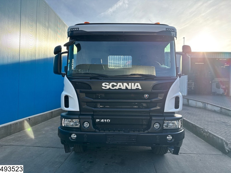 משאית צד נופל/ שטוחה, משאית מנוף Scania P 410 6x4, EURO 6, Hiab, Remote, Retarder: תמונה 15