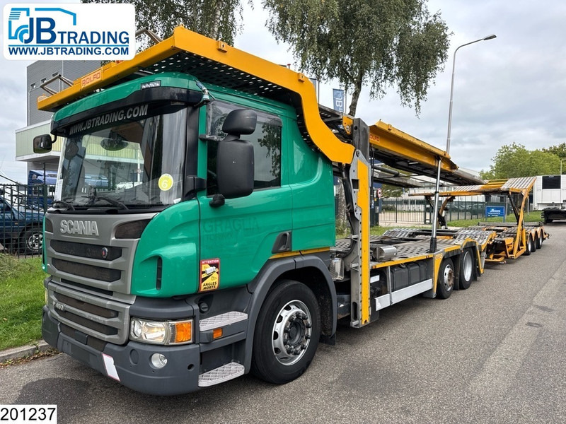 Scania P 450 6x2, EURO 6, Combi, Rolfo, Retarder - משאית הובלה אוטומטית: תמונה 1 Scania P 450 6x2, EURO 6, Combi, Rolfo, Retarder - משאית הובלה אוטומטית: תמונה 1