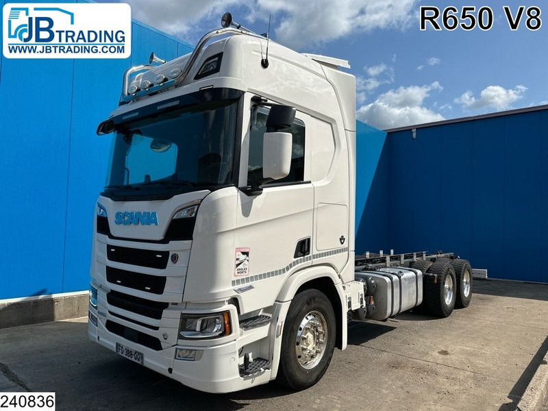 Scania R 650 6X4, EURO 6, Retarder, PTO - משאית עם שלדת תא: תמונה 1 Scania R 650 6X4, EURO 6, Retarder, PTO - משאית עם שלדת תא: תמונה 1