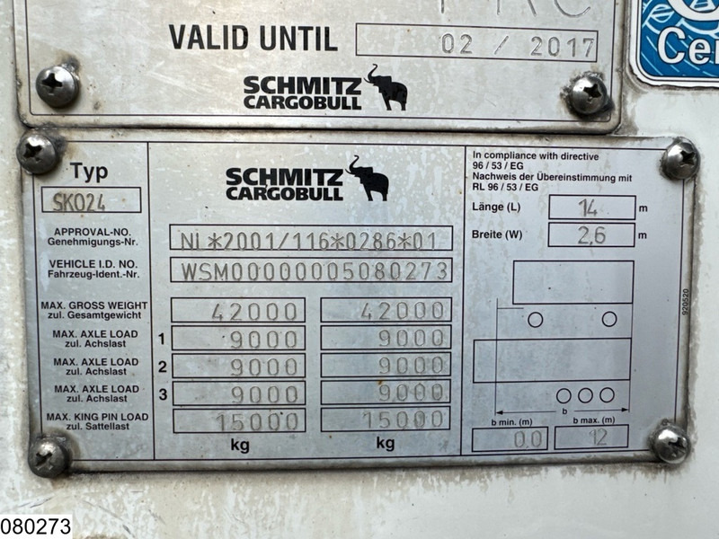 Schmitz Cargobull Koel vries Carrier Vector 1550 - סמיטריילר עם קירור: תמונה 4 Schmitz Cargobull Koel vries Carrier Vector 1550 - סמיטריילר עם קירור: תמונה 4