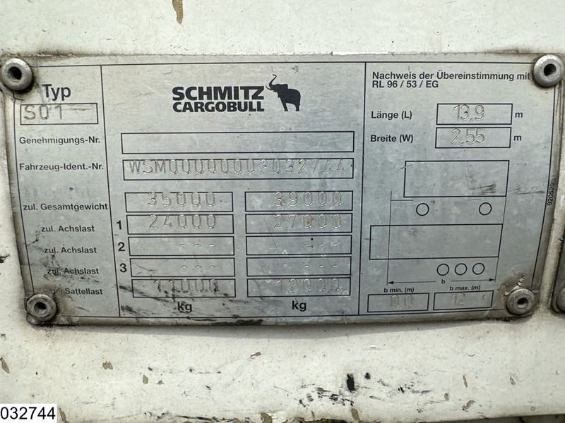 Schmitz Cargobull Tautliner mega - סמיטריילר עם וילונות צד: תמונה 4 Schmitz Cargobull Tautliner mega - סמיטריילר עם וילונות צד: תמונה 4
