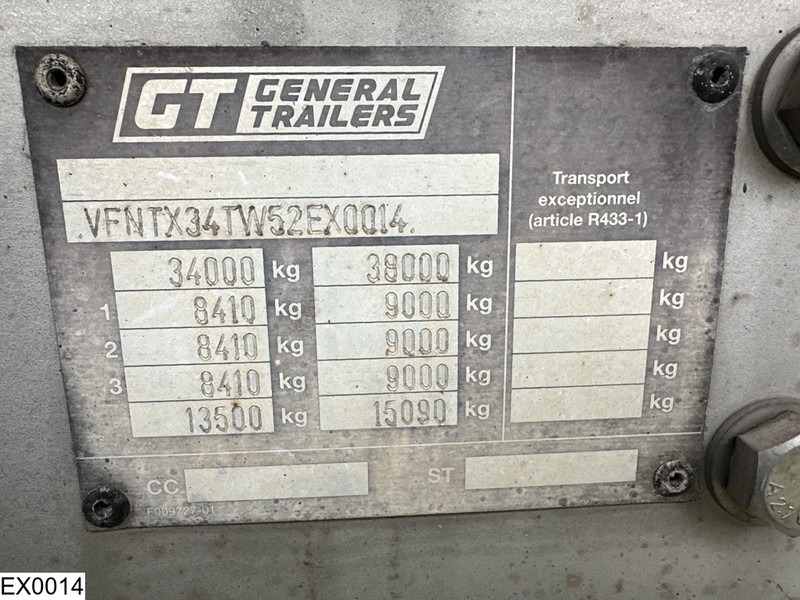 סמיטריילר מכל Trailor Bitum 34122 Liter, 1 Compartment: תמונה 10