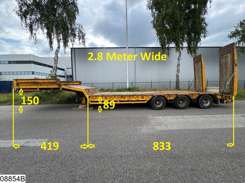 Trax Lowbed 53.000 KG - סמיטריילר עם מטען נמוך: תמונה 2 Trax Lowbed 53.000 KG - סמיטריילר עם מטען נמוך: תמונה 2