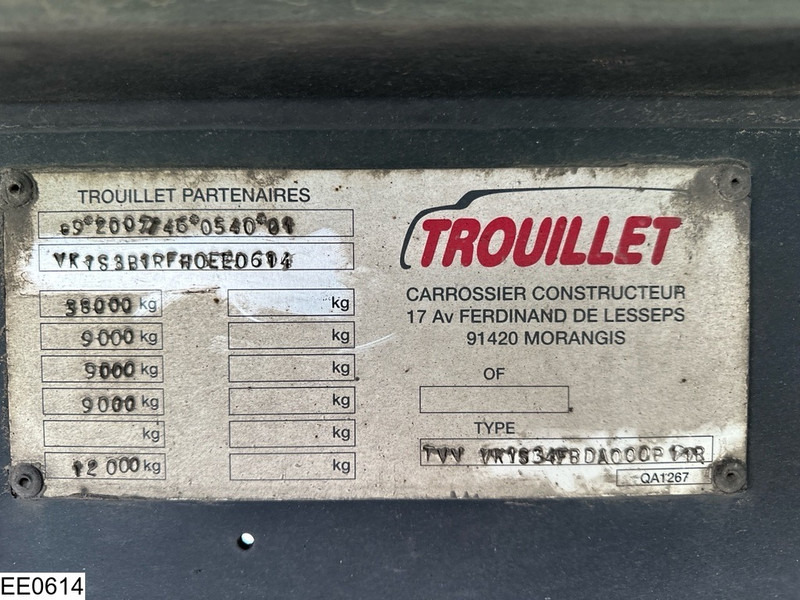 Trouillet Koel vries Carrier Vector 1950 , 2 Cooling units, Dhollandia - סמיטריילר עם קירור: תמונה 4 Trouillet Koel vries Carrier Vector 1950 , 2 Cooling units, Dhollandia - סמיטריילר עם קירור: תמונה 4