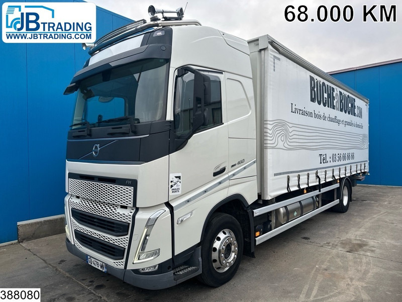 Volvo FH 460 EURO 6, LNG, Standairco, Dhollandia - משאית וילונות צד: תמונה 1 Volvo FH 460 EURO 6, LNG, Standairco, Dhollandia - משאית וילונות צד: תמונה 1