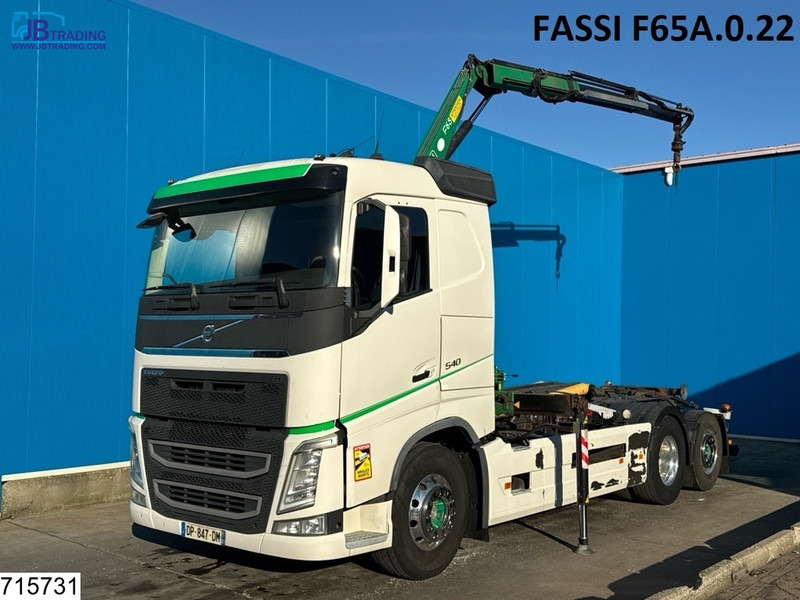 Volvo FH 540 6x2, EURO 6, Fassi, Dalby, Hydraulic - משאית הרמת וו, משאית מנוף: תמונה 1 Volvo FH 540 6x2, EURO 6, Fassi, Dalby, Hydraulic - משאית הרמת וו, משאית מנוף: תמונה 1
