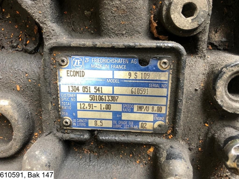 ZF ECOMID 9 S 109, Manual - תיבת הילוכים עבור משאית: תמונה 2 ZF ECOMID 9 S 109, Manual - תיבת הילוכים עבור משאית: תמונה 2