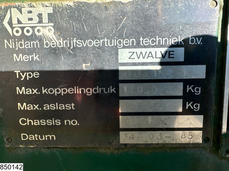 Zwalve open laadbak 41.000 KG - סמיטריילר צד נופל/ שטוח: תמונה 5 Zwalve open laadbak 41.000 KG - סמיטריילר צד נופל/ שטוח: תמונה 5