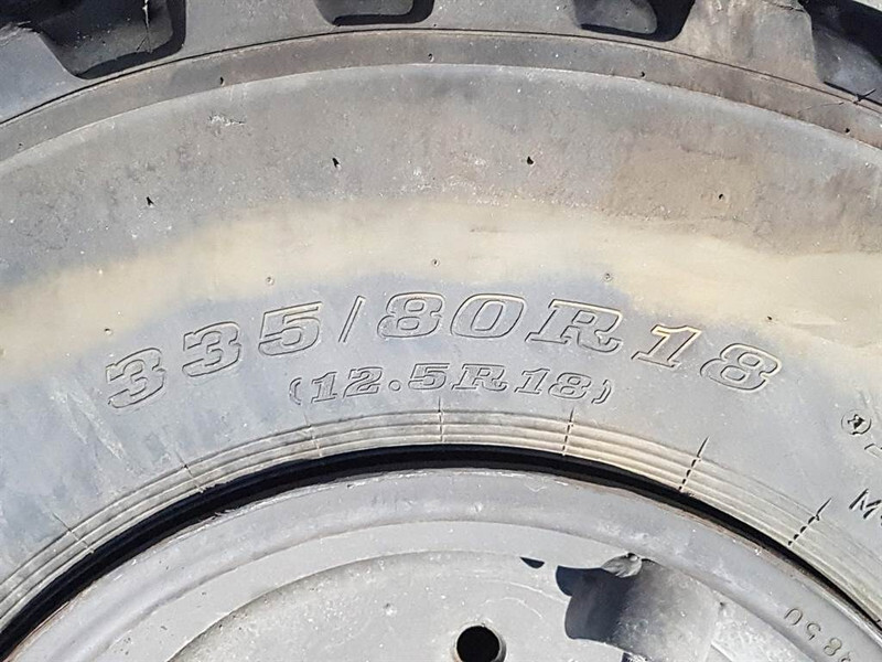 גלגלים וצמיגים עבור מכונת בנייה Ahlmann AS50-Solideal 12.5-18-Dunlop 12.5R18-Tire/Reifen: תמונה 9