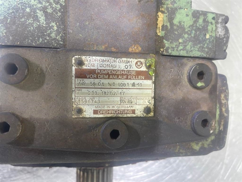 Hydromatik A4V56DA1.0L001A10-233.19.02.17-Drive pump/Rijpomp - חלקי הידרוליקה עבור מכונת בנייה: תמונה 5 Hydromatik A4V56DA1.0L001A10-233.19.02.17-Drive pump/Rijpomp - חלקי הידרוליקה עבור מכונת בנייה: תמונה 5