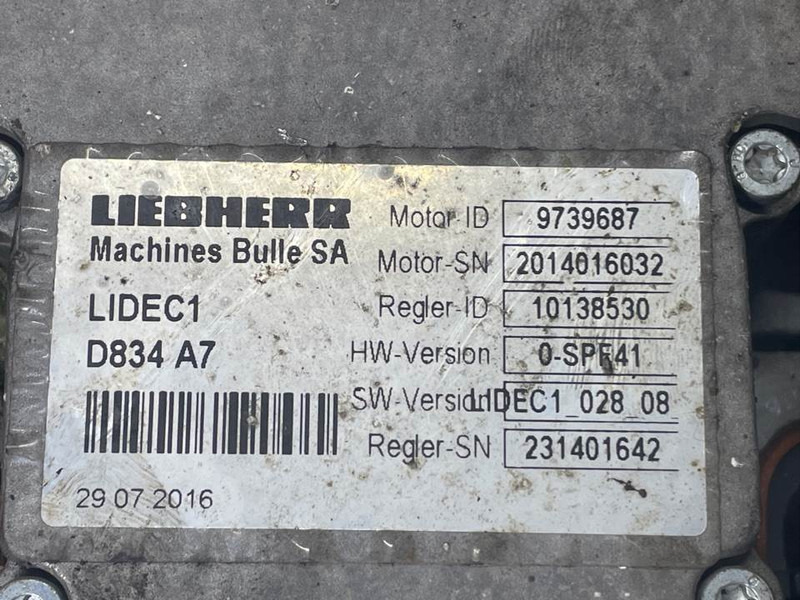 Liebherr A924C-11170628-ECU/Control box/Steuermodul - מערכת חשמל עבור מכונת בנייה: תמונה 4 Liebherr A924C-11170628-ECU/Control box/Steuermodul - מערכת חשמל עבור מכונת בנייה: תמונה 4