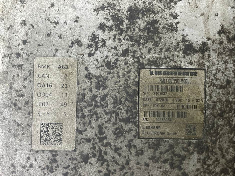 Liebherr A924C-PME1 OUTPUT-ECU/Control box/Steuermodul - מערכת חשמל עבור מכונת בנייה: תמונה 5 Liebherr A924C-PME1 OUTPUT-ECU/Control box/Steuermodul - מערכת חשמל עבור מכונת בנייה: תמונה 5