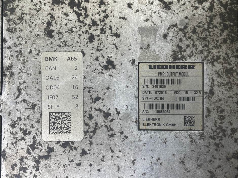 Liebherr A924C-PME1 OUTPUT-ECU/Control box/Steuermodul - מערכת חשמל עבור מכונת בנייה: תמונה 4 Liebherr A924C-PME1 OUTPUT-ECU/Control box/Steuermodul - מערכת חשמל עבור מכונת בנייה: תמונה 4