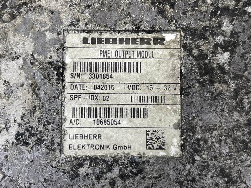 Liebherr LH24M-10685054-PME1-BMK A61-ECU/Control box - מערכת חשמל עבור מכונת בנייה: תמונה 4 Liebherr LH24M-10685054-PME1-BMK A61-ECU/Control box - מערכת חשמל עבור מכונת בנייה: תמונה 4