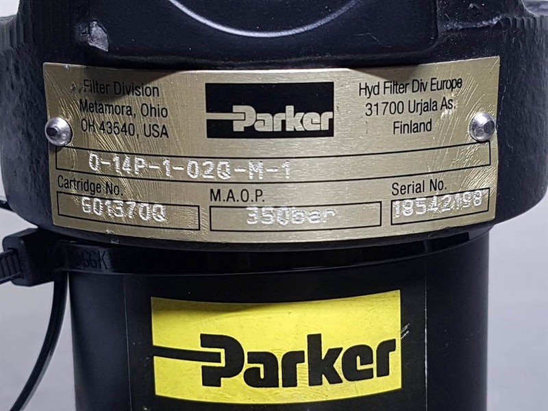 Parker 0-14P-1-02Q-M-1 - Pressure filters/Persfilters - חלקי הידרוליקה: תמונה 4 Parker 0-14P-1-02Q-M-1 - Pressure filters/Persfilters - חלקי הידרוליקה: תמונה 4