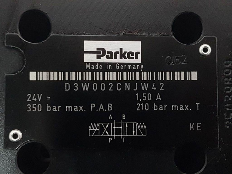 Parker D3W002CNJW42 - Valve/Ventile/Ventiel - חלקי הידרוליקה עבור מכונת בנייה: תמונה 4 Parker D3W002CNJW42 - Valve/Ventile/Ventiel - חלקי הידרוליקה עבור מכונת בנייה: תמונה 4