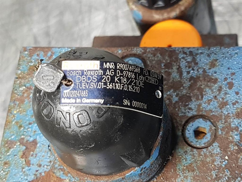 Rexroth DBDS 20 K18/210E - Fiat-Hitachi W 170 - Valve - חלקי הידרוליקה: תמונה 4 Rexroth DBDS 20 K18/210E - Fiat-Hitachi W 170 - Valve - חלקי הידרוליקה: תמונה 4